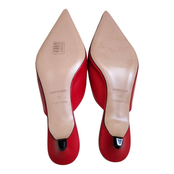 *NEW* $170 MAEVE Heart Mule Heels Size 9 / 39 - Picture 8 of 8